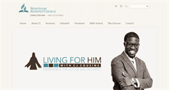 Desktop Screenshot of livingforhimministries.netasi.org