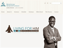 Tablet Screenshot of livingforhimministries.netasi.org